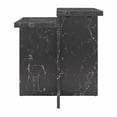 thumbnail image 4 of CosmoLiving by Cosmopolitan Brielle Accent Table, White Faux Marble, 4 of 8