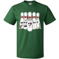 thumbnail image 3 of Inktastic Beat Up Bowling Pins T-Shirt, 3 of 5