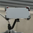 thumbnail image 6 of CxhicLuv Rearview Mirror Phone Mount 5.7×3×0.9 Inch Secure Grip, Wide Compatibility – Bike Navigation Holder, Perfect for Treadmills, Shopping Carts, Great for Users, Red, 6 of 6