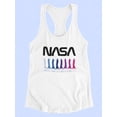 thumbnail image 3 of NASA Nasa Rocket Gradient Racerback Tank Women -NASA Designs, Female x-Large, 3 of 4