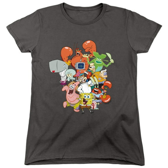 Spongebob The Whole Gang Women's T Shirt