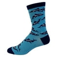 thumbnail image 7 of Women's Mommy Shark Socks Funny Viral Song Mothers Day Fish Graphic Novelty Footwear, 7 of 7