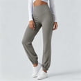 thumbnail image 7 of Gfyviroh Women's Jogger Pants Stylish V-Yoke Waist Comfy Active Pants Stretchy Casual Yoga Workout Pants with Pockets, 7 of 7