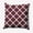 Amethyst, variant on Simply Daisy 16" x 16" Geo Craze Decorative Throw Pillow, Cranberry
