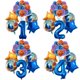 thumbnail image 2 of 15 piezas de globos de aluminio de Buscando a Nemo, globos con números para cumpleaños de niños, suministros de decoración para fiestas, dibujos animados de pez Dory, juguete para baby shower, decorac, 2 of 5