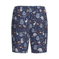 thumbnail image 7 of Daiia Autumn Forest2 Mens Woven Stretch Pajama Short,Short Pajama Pants-Large, 7 of 7