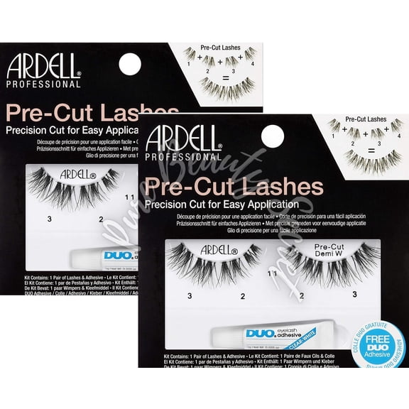 Ardell - 1 Pair - Pre-Cut Lashes Demi Wispies x 2