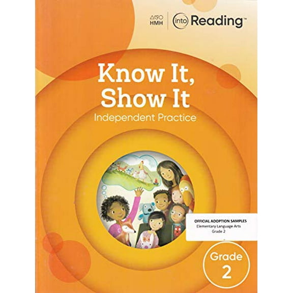 Pre-Owned Know It Show It Vrs1 Grade 2 (Into Reading), 9781328453228, 1328453227, Paperback,