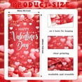 thumbnail image 7 of Happy Valentine''s Day Banner Decorations Romantic Hearts Love Hanging Background for Indoor Outdoor Valentines Day Home Door Banner Party Supplies, 7 of 7