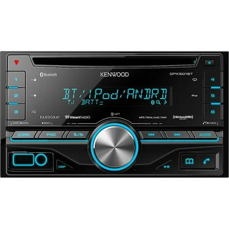 New Kenwood DPX501BT Double Din Bluetooth CD Player Aux Hands Free Car