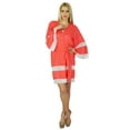 thumbnail image 2 of Bimba Women Rayon Kimono Sleeve Robe Bridesmaid Getting Ready Lace Coverup, 2 of 6