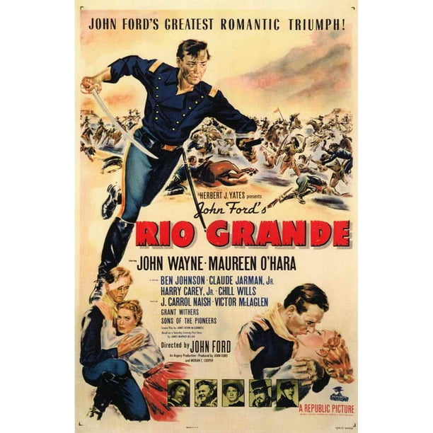 Rio Grande Movie Poster 11 X 17 Style A Walmart Com
