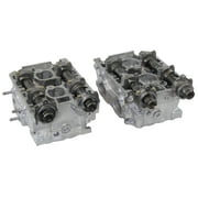 Subaru Legacy 2.5 DOHC Cylinder Heads PAIR Complete 1996-1999 Square Valley (CORE RETURN REQUIRED)