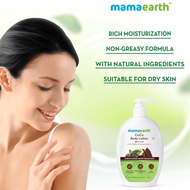 Mamaearth CoCo Body Lotion with Coffee and Cocoa for Intense