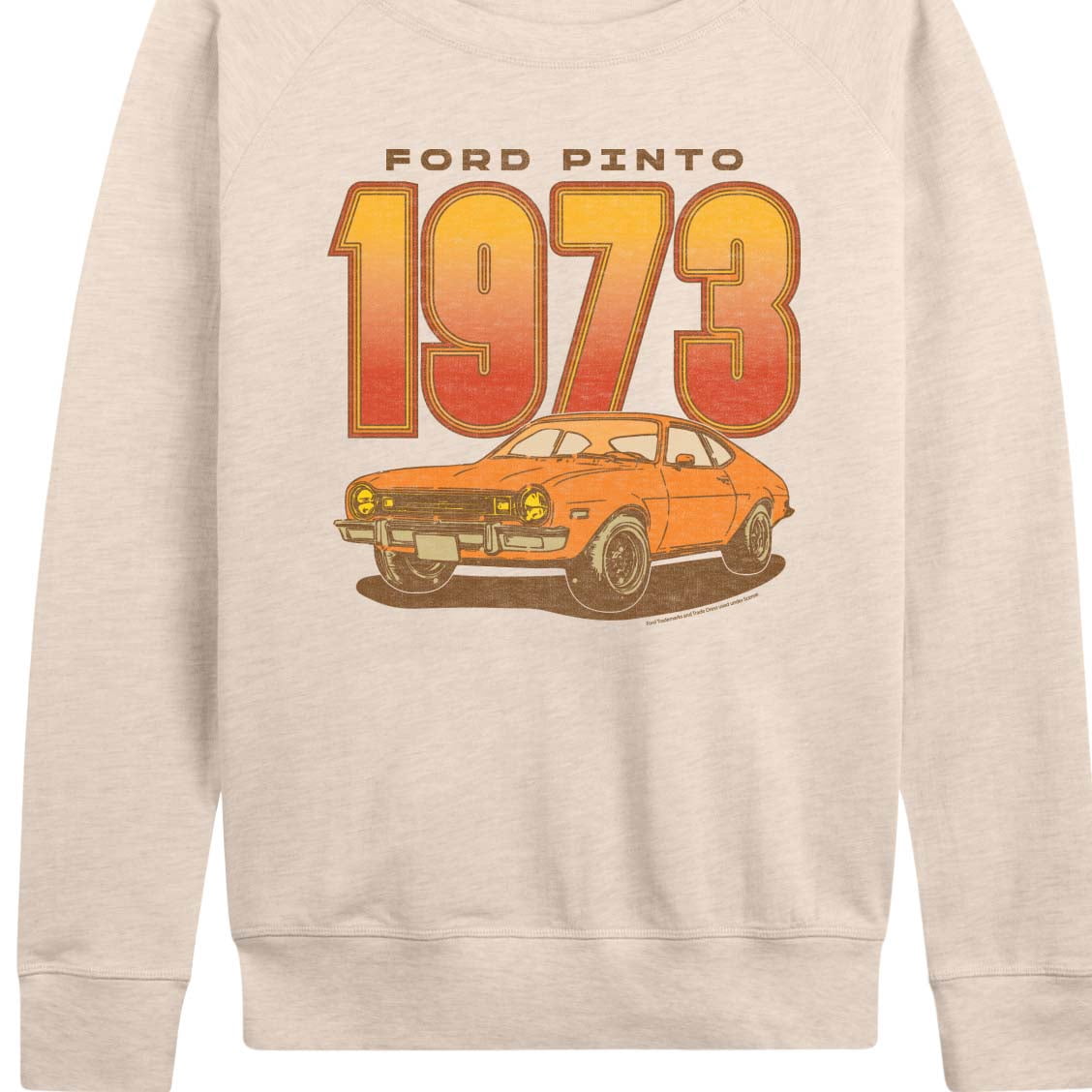 Ford - 1973 Ford Pinto - Women's French Terry Pullover Sweatshirt