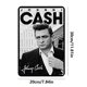 thumbnail image 5 of Hojalata Rectangular 20*30cm Plano Serie Personajes Músico Johnny Cash (1), 5 of 9