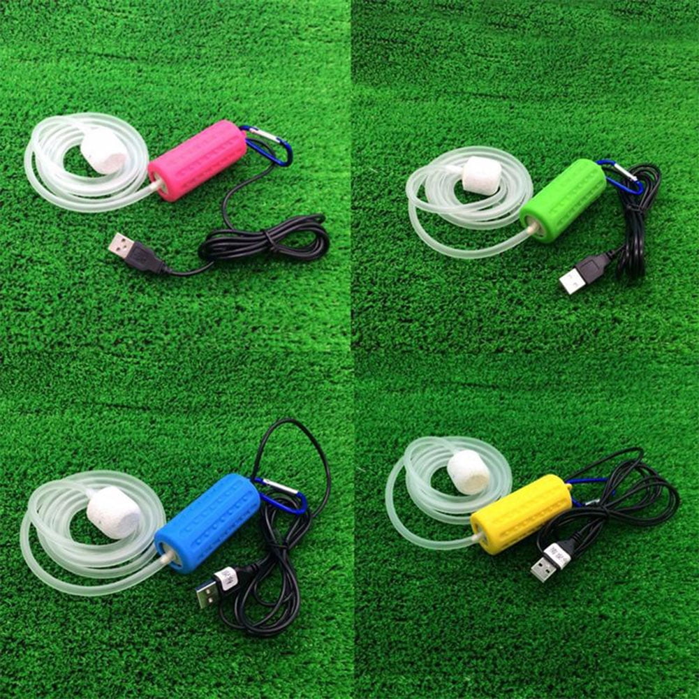 Portable Mini USB Aquarium Fish Tank Oxygen Air Pump Mute Energy Saving Supplies Accessories