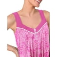 thumbnail image 5 of Aria Women’s Knit Built-up Tank and Shorty Knit Pajama Set, Sizes S-4X, 5 of 7