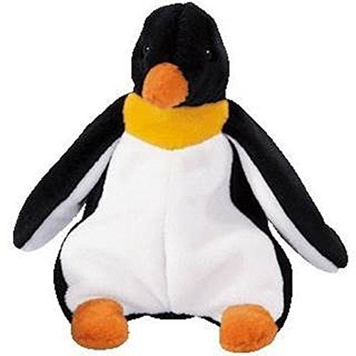 6.5 Inch Ty Beanie Baby ~ WADDLE the Penguin MWMT 