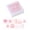 Pink, variant on Gradient Blue Color Sticky Notes,Strong Adhesive,Removable Multifunctional Memo Pad,2.76"×2.76",1PC,Light Blue
