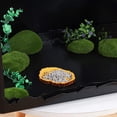 thumbnail image 3 of Paquete de 2 cuencos de comida para reptiles, cuencos de agua y comida para reptiles, tazón de comida novedoso para lagartos, dragones barbudos jóvenes, serpientes pequeñas y más hechos de plástico, 3 of 6