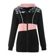 thumbnail image 2 of Veste Mode Slim à Capuche avec Cordon de Serrage pour Femmes, 2 of 6