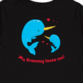 thumbnail image 4 of Inktastic My Grammy Loves Me Boys or Girls Long Sleeve Toddler T-Shirt, 4 of 5