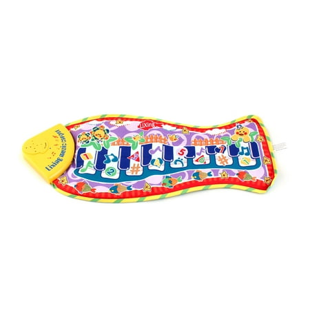 Piano Gift - Children Baby Kid Touch Play Music Carpet Piano Fish Animal Mat Touch Kick Fun Educational Toy Gifts