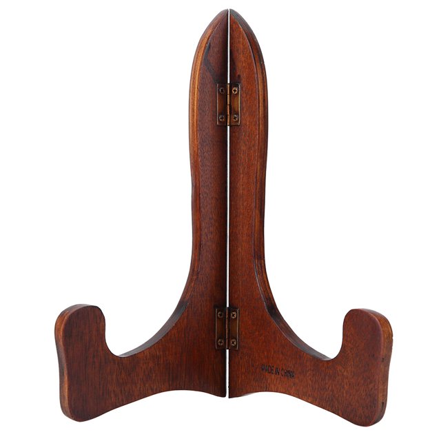 Estante para platos Soporte de exhibición de hojas de té Estante Soporte para platos de cocina Soporte de almacenamiento (22,5 x 12)