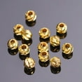 thumbnail image 5 of U8MO Round Carved 3mm 4mm 5mm 6mm 8mm Gold Silver Brass Metal Loose Spacer Beads Lot-Silver-6mm 50pcs, 5 of 6