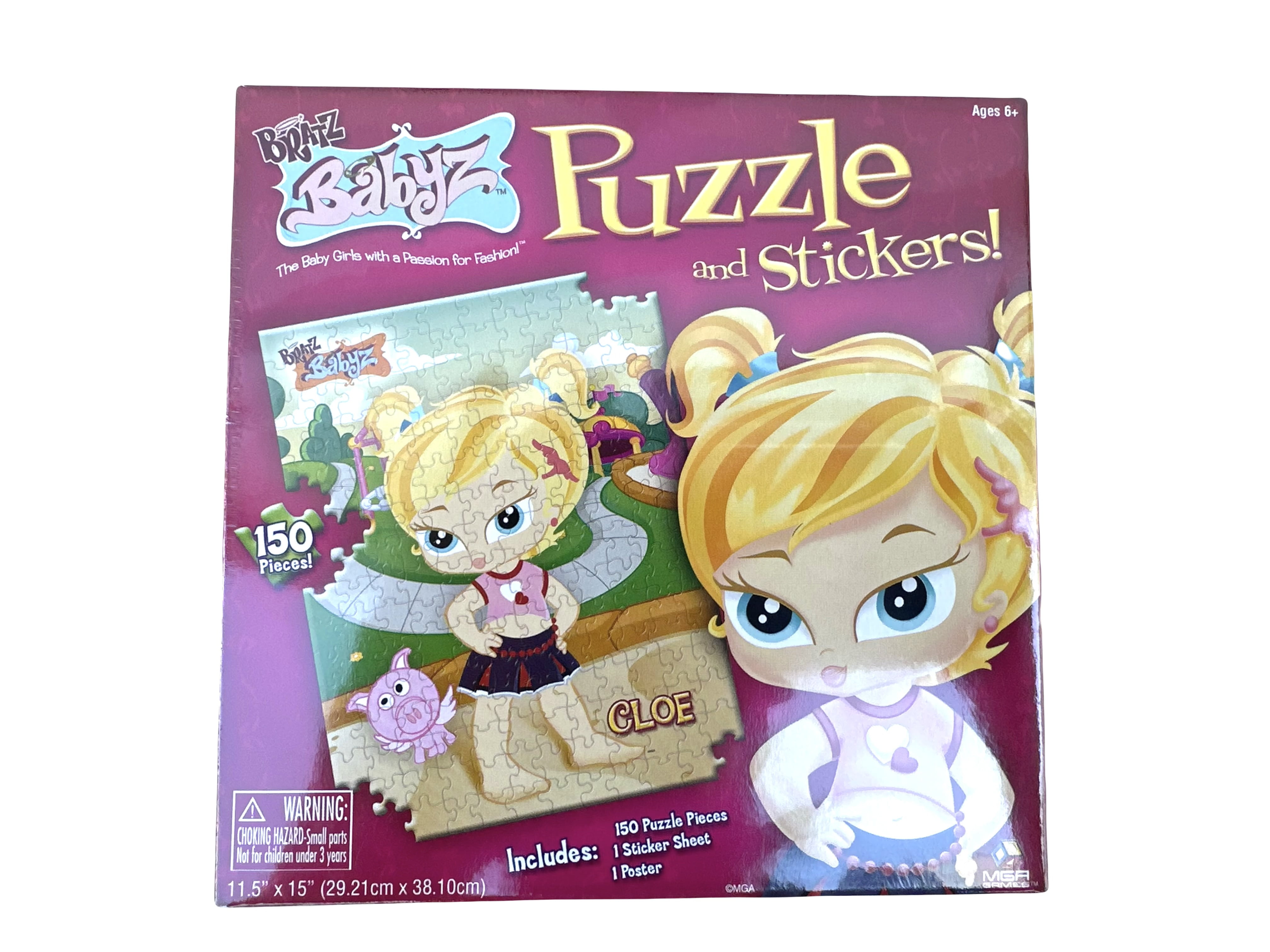 Bratz Passion For Fashion Sticker Sheet