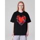 thumbnail image 1 of Valentines Day Women Men Kids Girls Cute Love Heart T-Shirt, 1 of 6