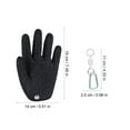thumbnail image 3 of Latex Fishing Gloves for Competitive Anglers All Weather Thorn Gear, 3 of 9