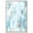Silver Frame, variant on Textured Shades High-Gloss Frameless Acrylic Glass Wall Art Blue Abstract Wall Art by Art Remedy, Ready to Hang, 24 x 36