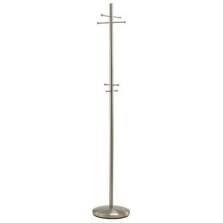 Coat Rack - Brushed Steel