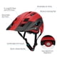 thumbnail image 1 of Lixada Casco De Bicicleta De Ciclo Ligero Con Visera Desmontable Casco Protector De Seguridad Deportivo Para Bicicleta De Montaña 16 Ventilaciones Ligero, 1 of 7