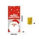 thumbnail image 3 of Bolsas para dulces navideños (paquete de 50) | Bolsas de plástico para refrigerios navideños, recuerdos de fiesta y regalos | Bolsas rojas, blancas, verdes y transparentes, 3 of 6