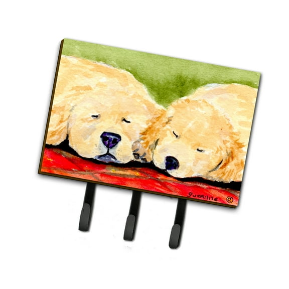 Carolines Treasures SS8902TH68 Golden Retriever Leash Holder or Key Hook, Large, Multicolor