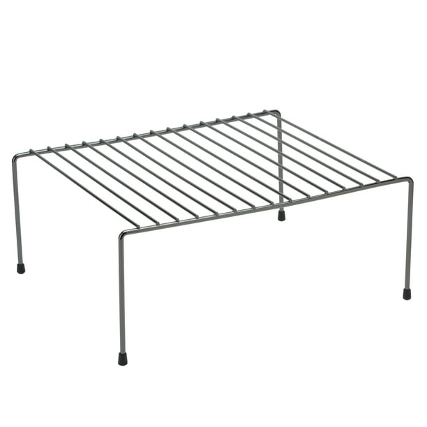 Kitchen Details Medium Kitchen Shelf Organizer In Onyx Walmart Com Walmart Com
