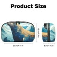 thumbnail image 5 of Sea Lion Digital Travel Bag Cord Organizer Hard Drive Bags Waterproof Oxford Cloth Cord Storage Organizer Box 5.9x9.44x3.14 in Black Digital Electronic Accessories Organizer Bag, 5 of 6