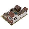 thumbnail image 3 of MOC-78800 Old Town Mexican Villa Modular Building Blocks Set Courtyard MOC Bricks Toys Collection Gift Kit 3583 Pcs, 3 of 7