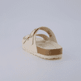 thumbnail image 5 of Cushionaire Lang Slip On Cork Footbed Sandals for Women – Comfortable Slides with Adjustable Buckle, Casual Summer Sandals for Women, 5 of 6