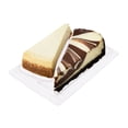 thumbnail image 2 of Tarta de queso Freshness Guaranteed estilo New York con mármol de chocolate 2 rebanadas, 2 of 4