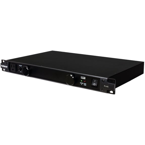 Acondicionador PL-8C Furman 8 Entradas Posteriores 240V Rack Montable Negro