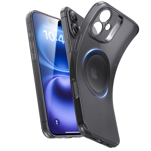 Funda de teléfono ESR Zero Series para iPhone 16 Plus con MagSafe Bla
