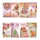 thumbnail image 2 of Juego de 8 tarjetas navideñas plegadas en 3D con texto "Bendición". Estilo C, 2 of 8