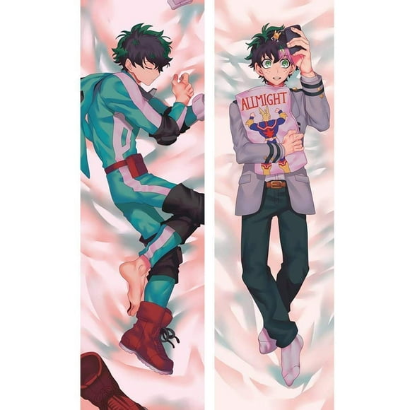 Deku Izuku Midoriya - Boku no Hero Academia Male Double Sided hugs Body Pillow case Cushion Cover 50x137cm(20x54 Inch)/ 50x150cm(20x59 Inch)