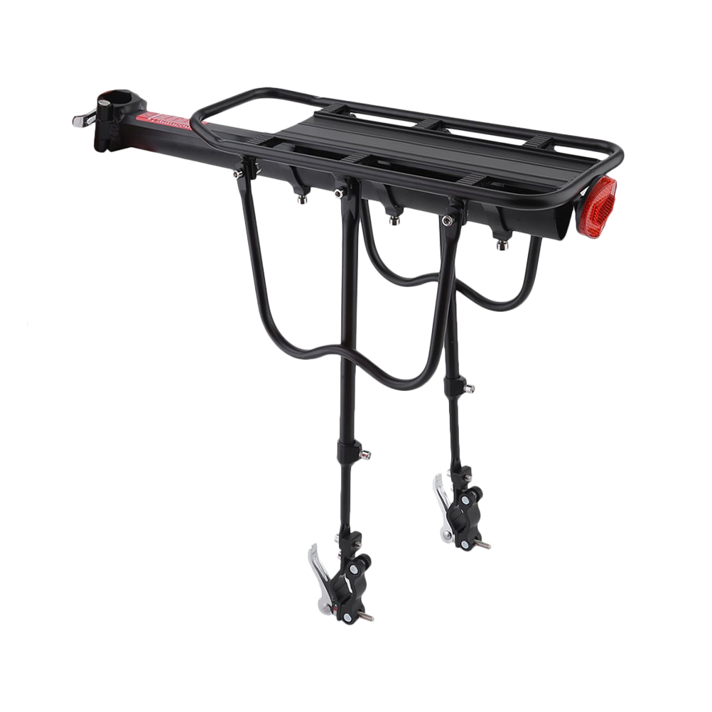 Bike Rack Rear Mounted Basket Luggage Cargo Pannier Wheel Seatpost