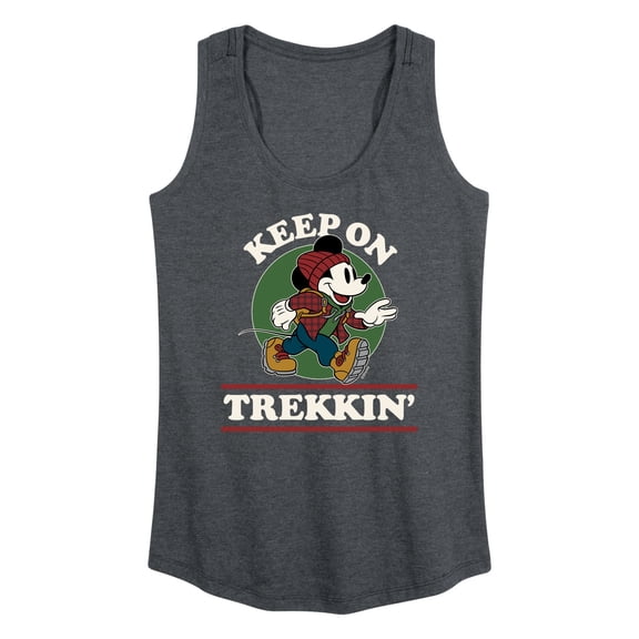 Mickey & Friends - Keep On Trekkin - Women's Racerback Tank Top