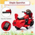 thumbnail image 4 of M optimized Kids Ride on Motorcycle, 6V Electric Baterry Power Dirt Bike Motorcycle with USB, AUX, Music, Headlight for 3-8 Years Old, 4 of 7